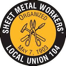 sheet metal workers local 104 san francisco ca|sheet metal 104 fringe benefits.